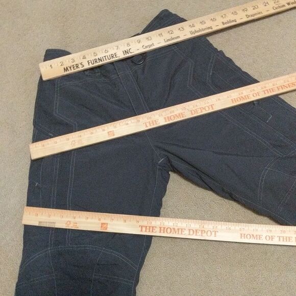 L.L. Bean black ski winter outdoor thinsulate board pants boys size 16 - Picture 5 of 12